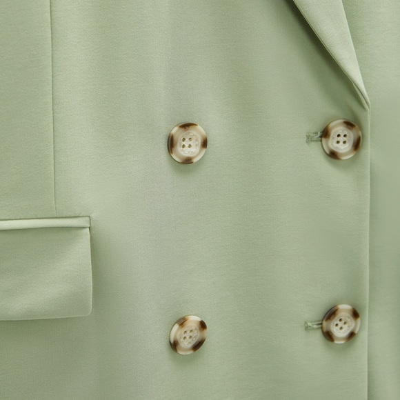 NEW ZARA SLEEVELESS BLAZER - Picture 4 of 10